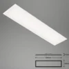 Panel LED Simple, blanco, ultraplano, 100x25cm