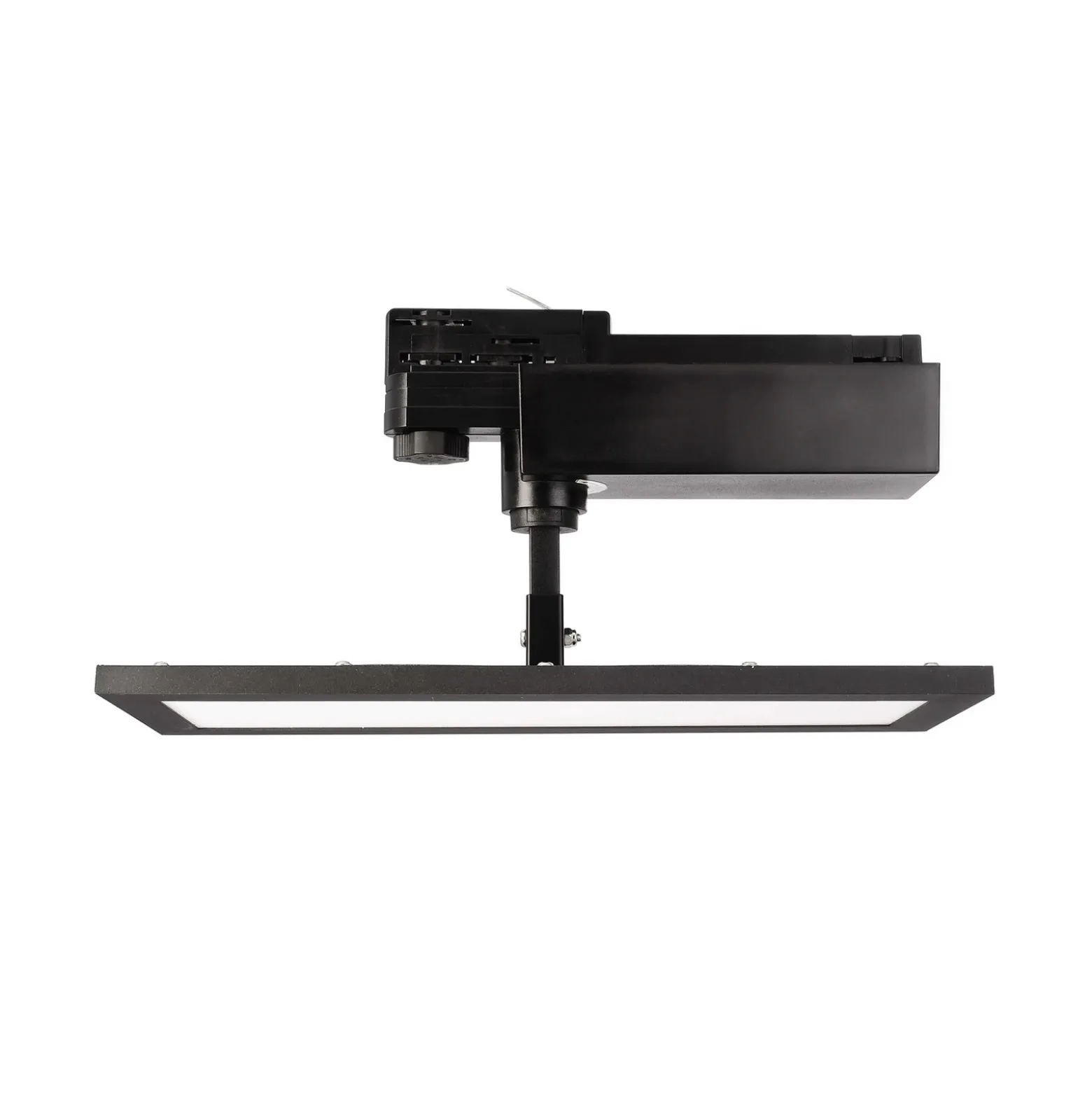 Panel LED TRACK LIGHT, negro, trifásico, 3000 K, encendido/apagado
