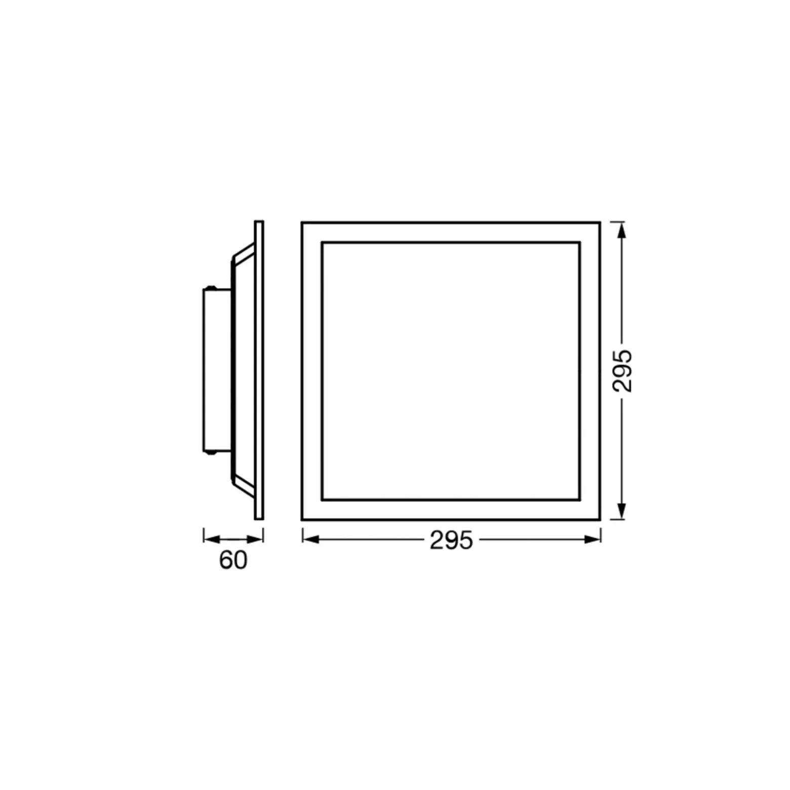 Panel LED WiFi OSRAM SMART+ PLANON MAGIC, blanco 30 cm RGB CCT