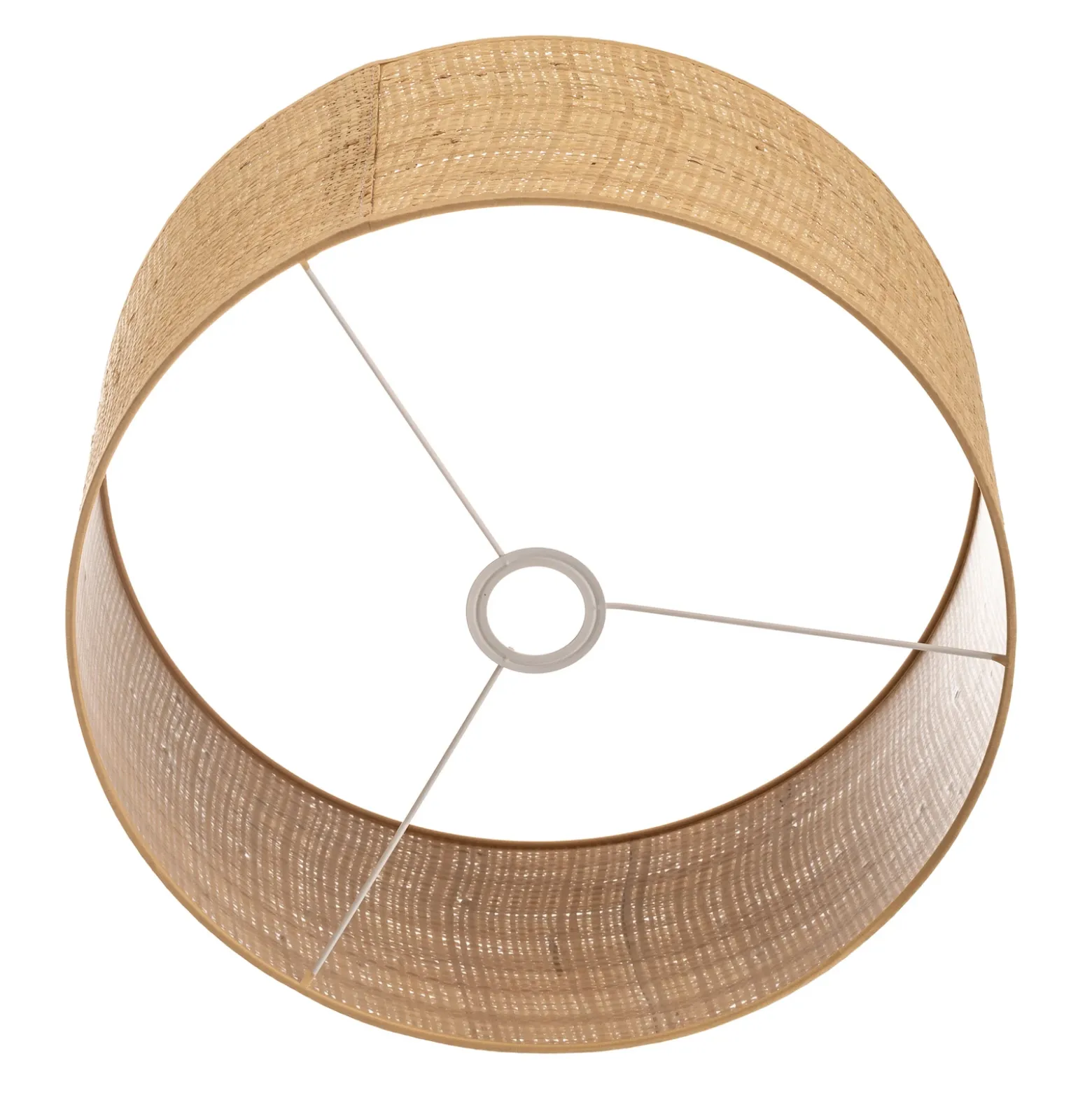 Pantalla Abba E27 Ø40/altura 20 cm, ratán
