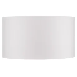Pantalla Alba, Ø 45 cm, E27, blanco/dorado