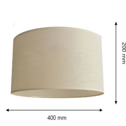 Pantalla Alba, Ø 40 cm, E27, crudo
