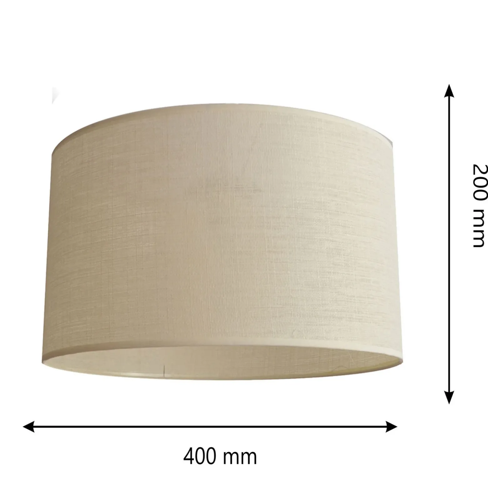Pantalla Alba, Ø 40 cm, E27, crudo