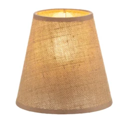 Pantalla Cone AB, Ø 15 cm, marrón claro