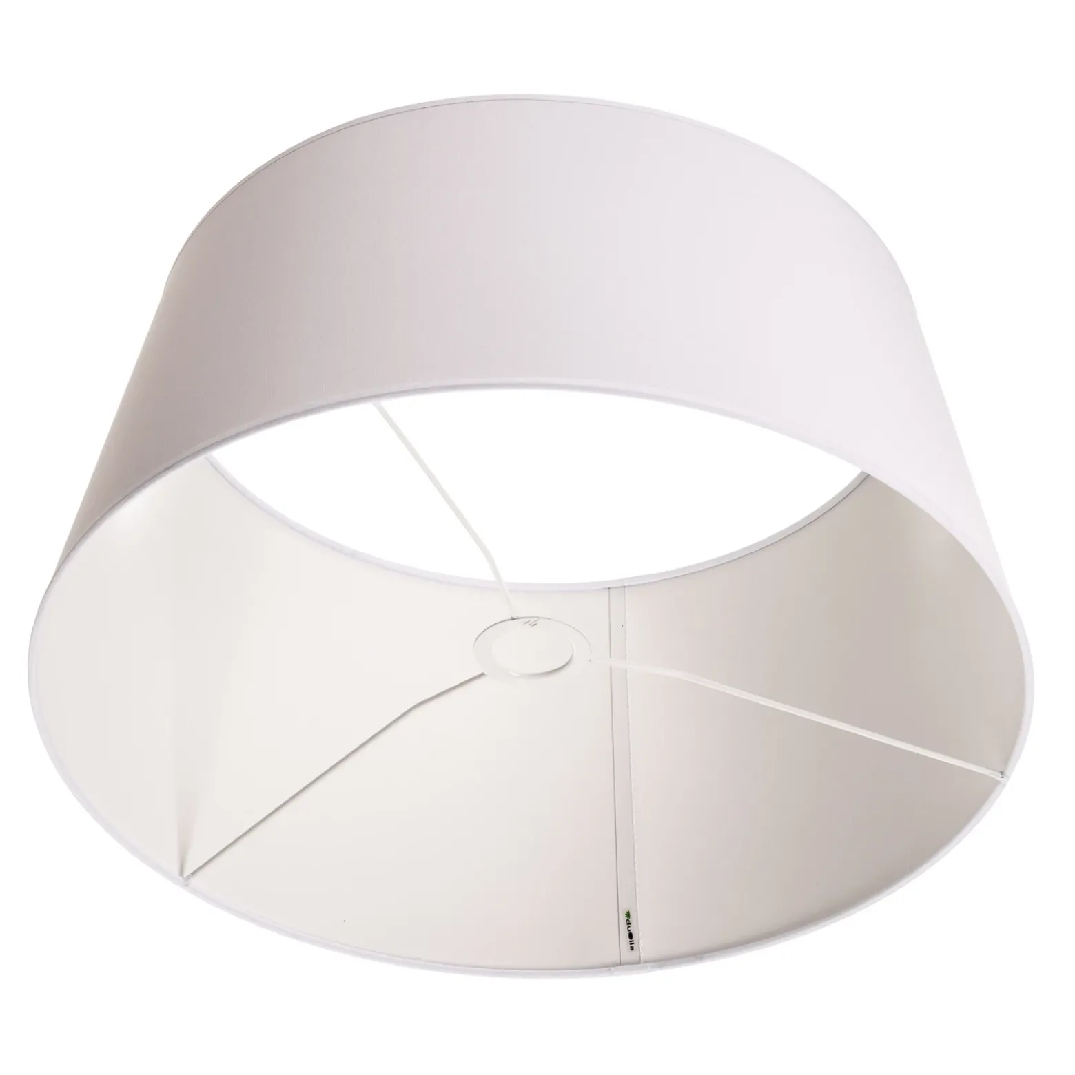 Pantalla Cone Altura 25,5 cm, chintz blanco