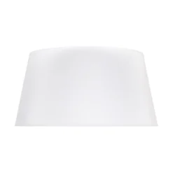Pantalla Cone Altura 25,5 cm, chintz blanco