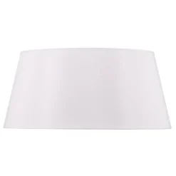 Pantalla Cone Altura 25,5 cm, chintz blanco