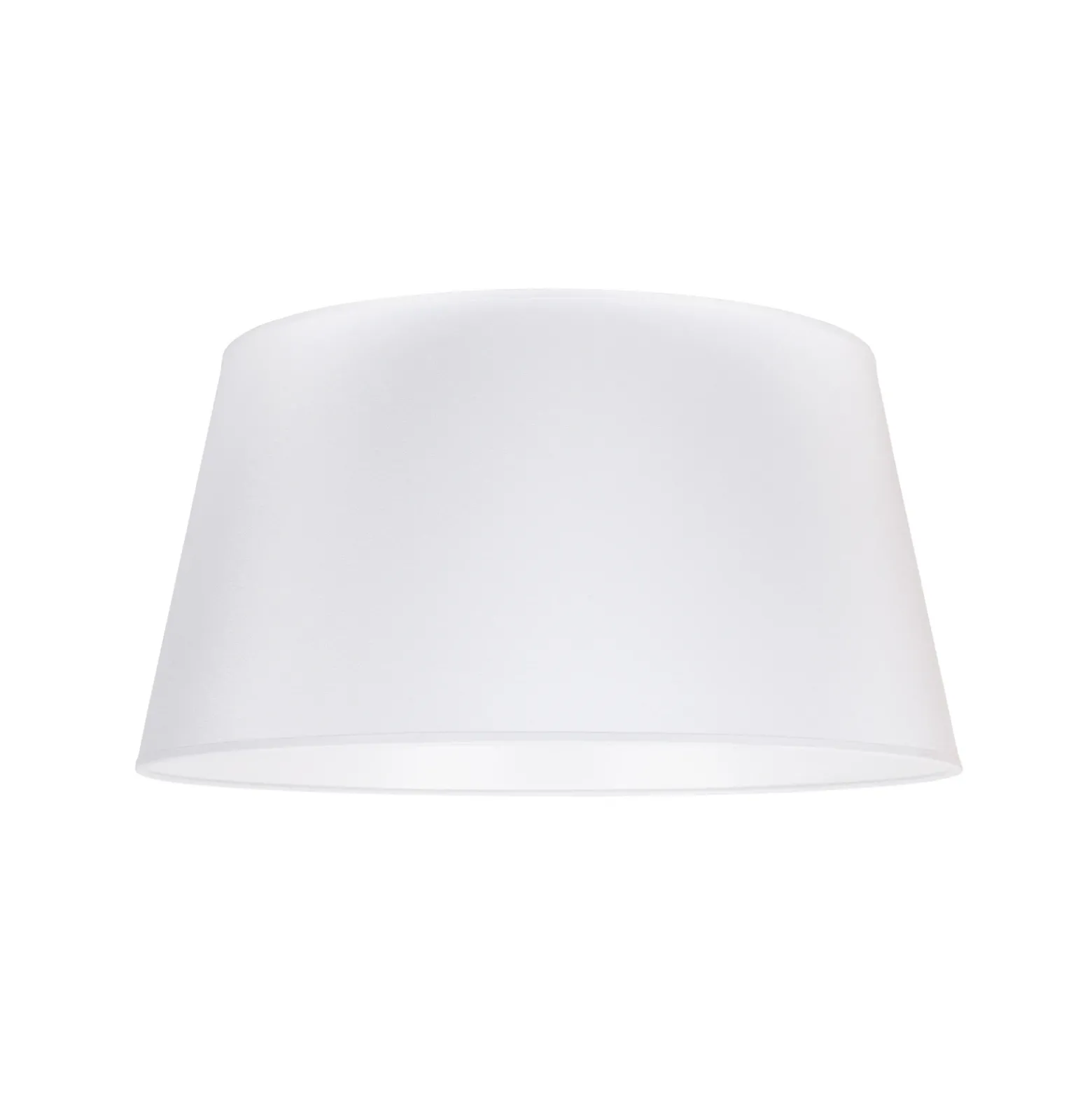 Pantalla Cone Altura 25,5 cm, chintz blanco