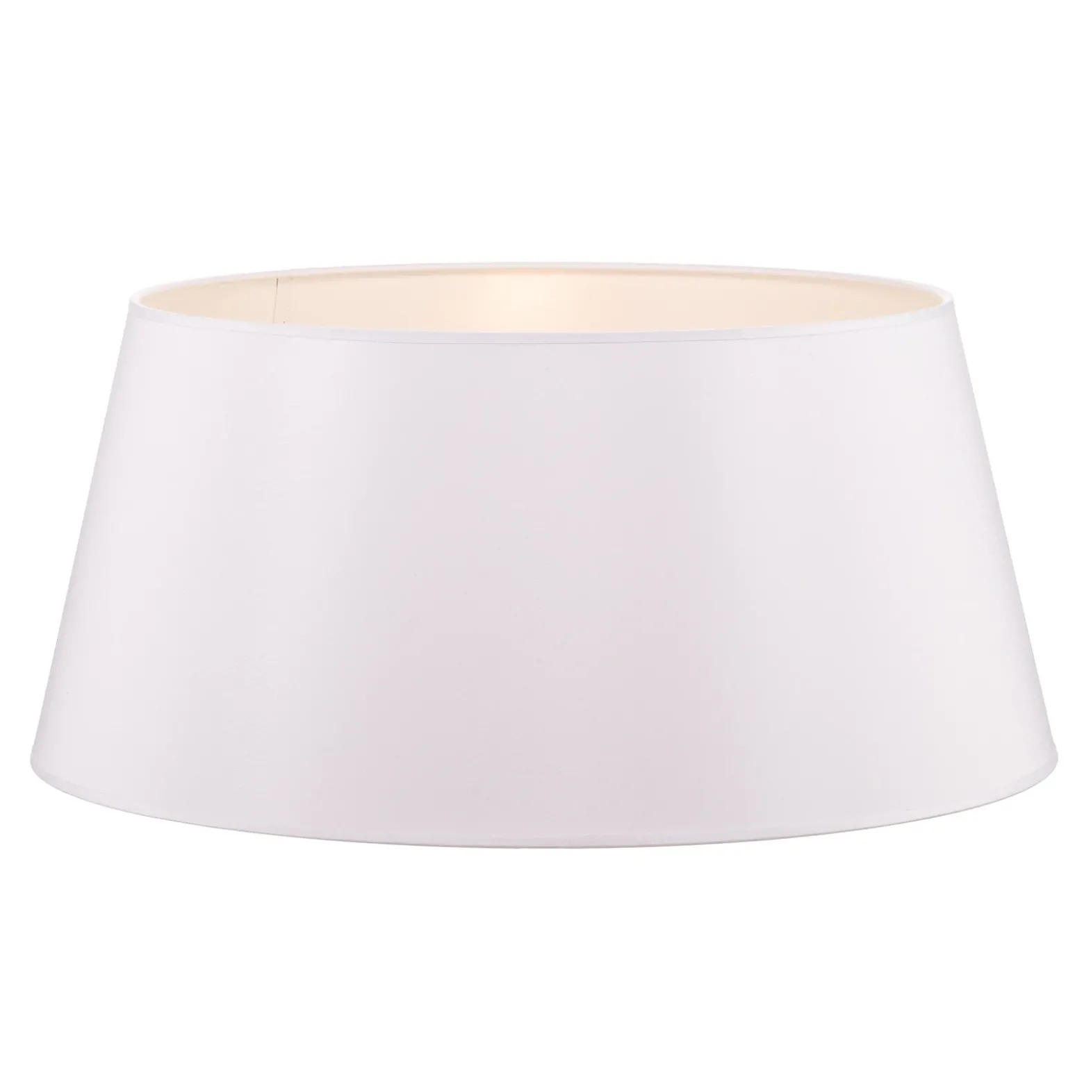 Pantalla Cone Altura 25,5 cm, chintz blanco