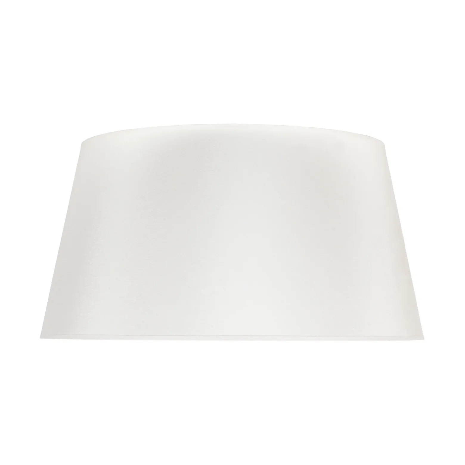 Pantalla Cone Altura 25,5 cm, chintz crudo/blanco