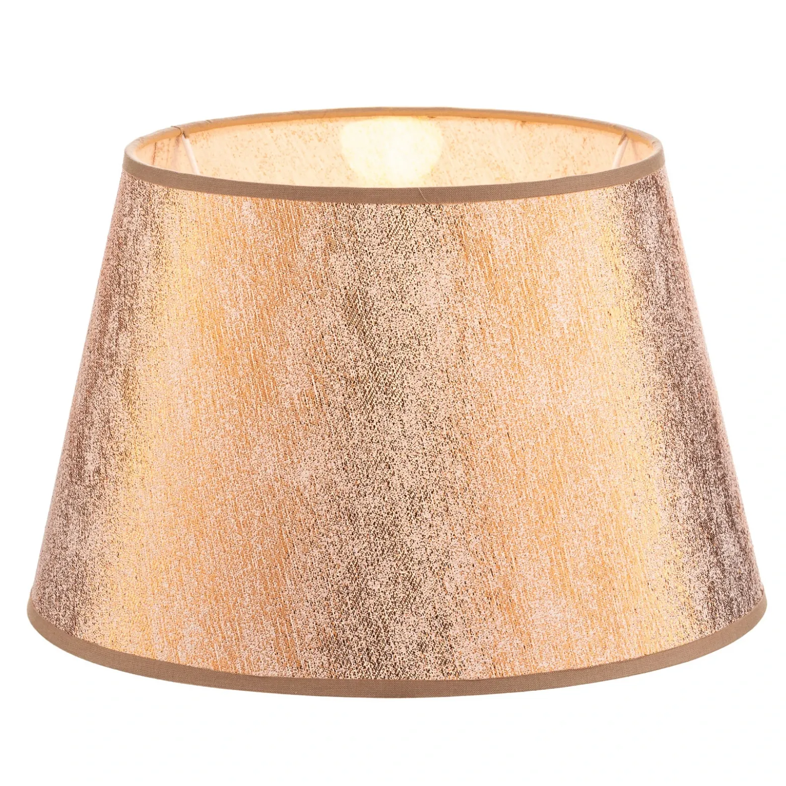 Pantalla Cone Altura 18 cm, cobre metalizado