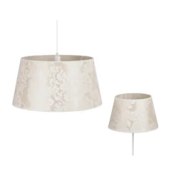 Pantalla Cone Altura 25,5 cm, crudo