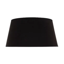 Pantalla Cone Altura 25,5 cm, negro/dorado