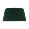 Pantalla Cone Altura 25,5 cm, verde oscuro/dorado