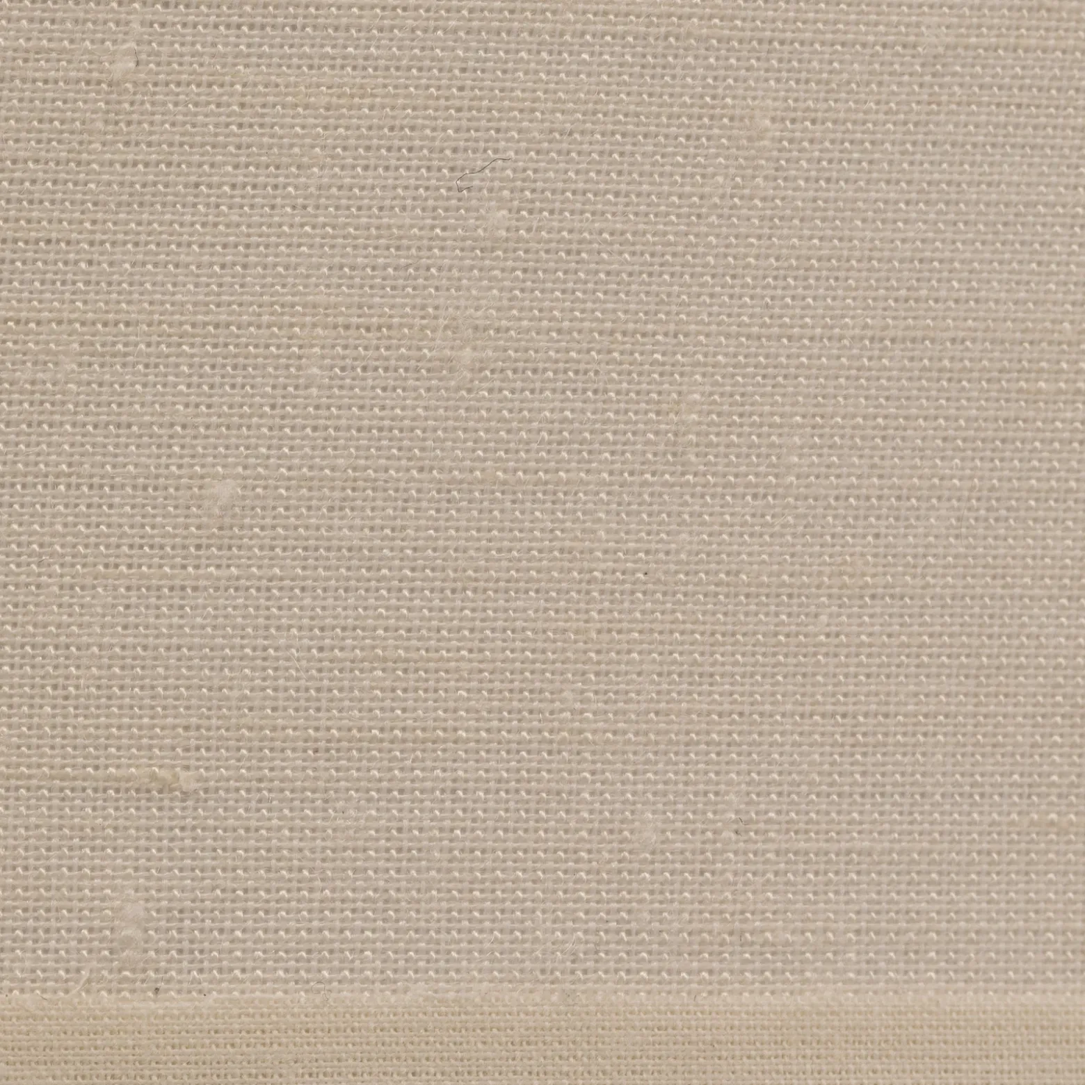 Pantalla de lámpara «Roller», de algodón color crudo, Ø 50 cm, altura 30 cm