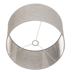 Pantalla de lámpara «Roller», gris, Ø 50 cm, altura 30 cm