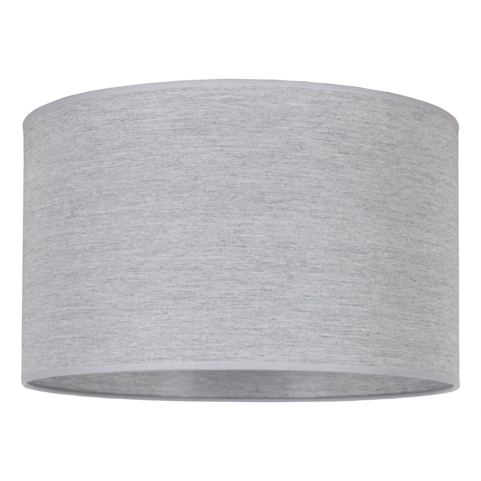 Pantalla de lámpara «Roller», gris, Ø 50 cm, altura 30 cm
