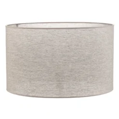 Pantalla de lámpara «Roller», gris, Ø 50 cm, altura 30 cm