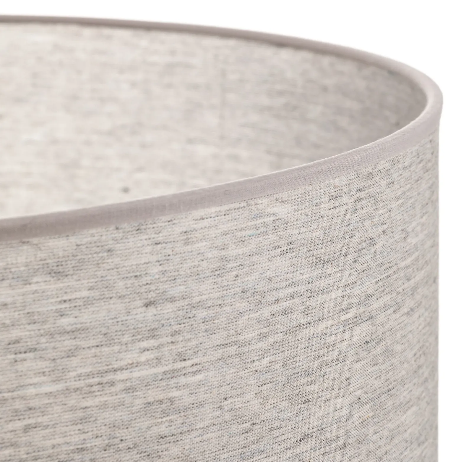 Pantalla de lámpara «Roller», gris, Ø 50 cm, altura 30 cm