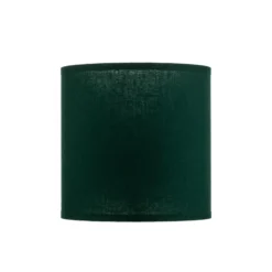 Pantalla de lámpara «Roller», verde, Ø 15 cm, altura 15 cm