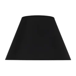 Pantalla de lámpara Sofia Altura 31 cm, negro/blanco