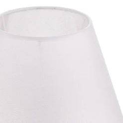 Pantalla de lámpara Sofia Altura 21 cm, blanco veroni
