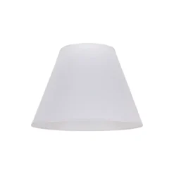 Pantalla de lámpara Sofia Altura 25 cm, blanco