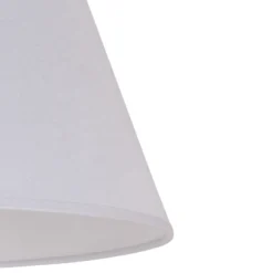 Pantalla de lámpara Sofia Altura 25 cm, blanco