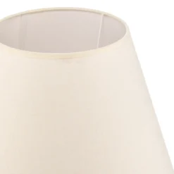Pantalla de lámpara Sofia Altura 25 cm, crudo