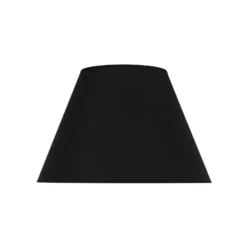 Pantalla de lámpara Sofia Altura 25 cm, blanco/negro