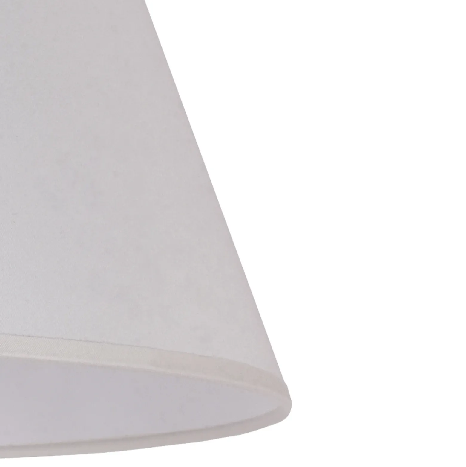 Pantalla de lámpara Sofia Altura 25 cm, crudo/blanco