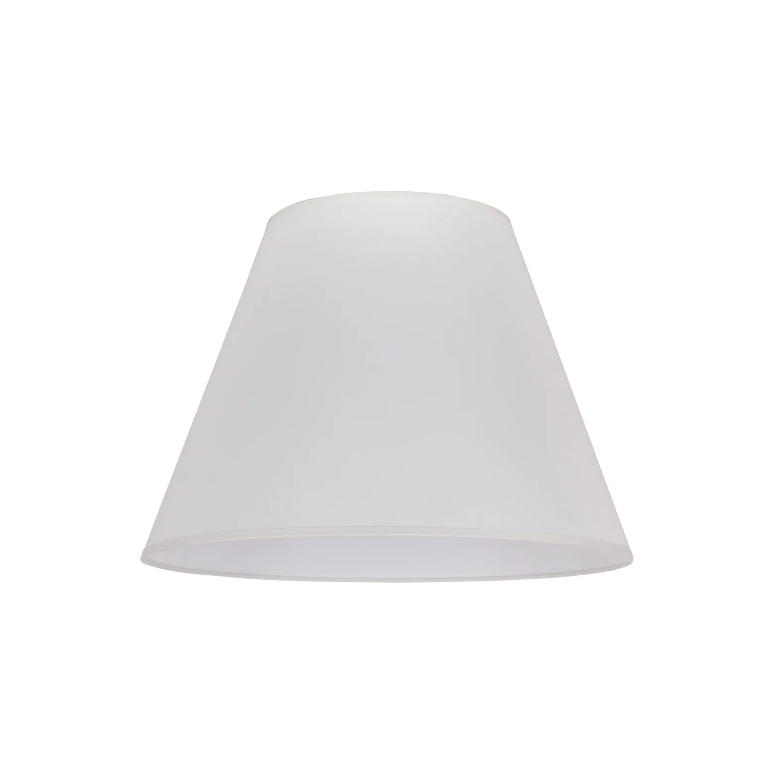 Pantalla de lámpara Sofia Altura 25 cm, crudo/blanco