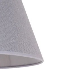 Pantalla de lámpara Sofia Altura 31 cm, gris veroni