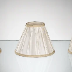 Pantalla de repuesto lámparas con plisado 23 cm