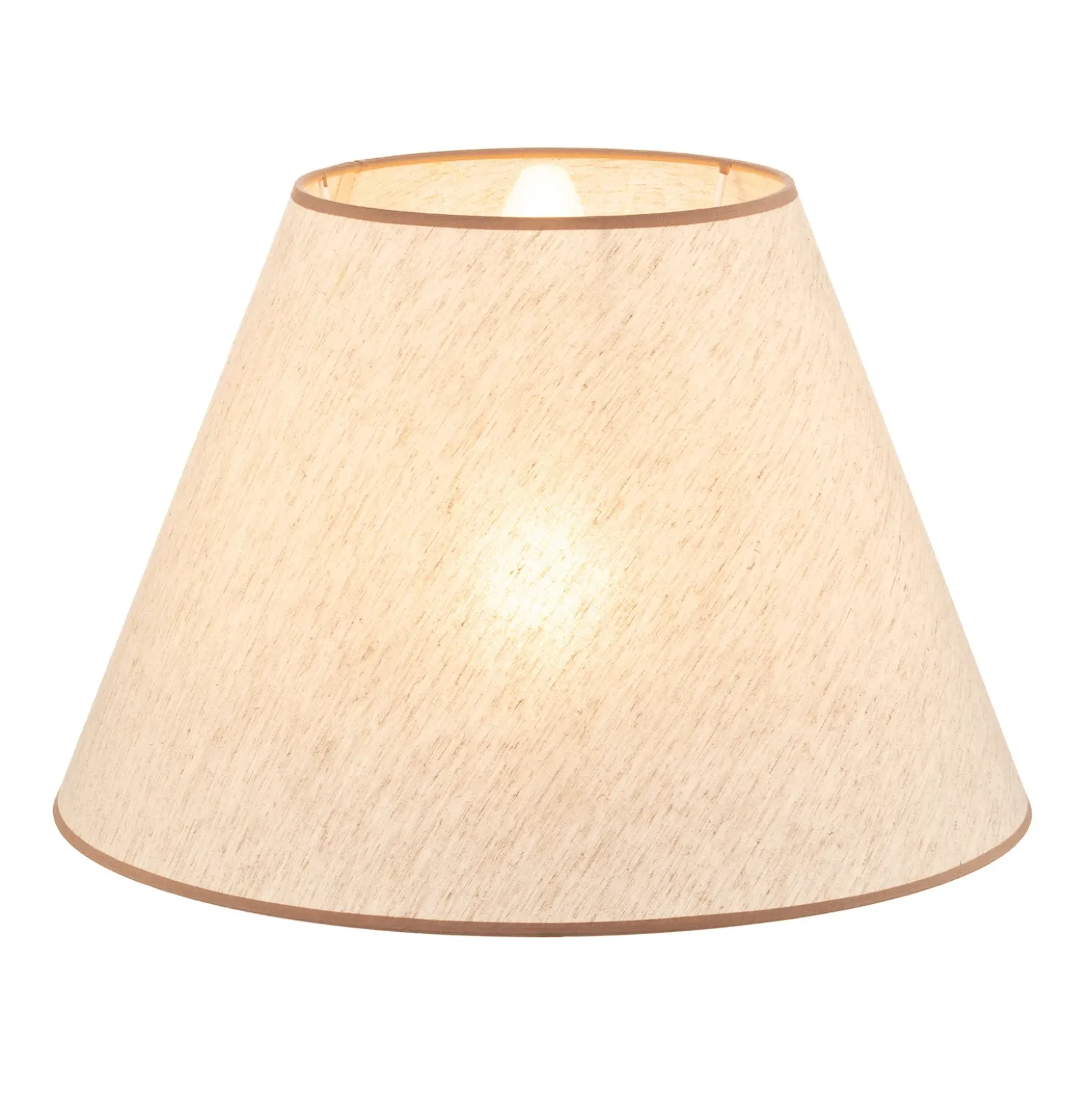 Pantalla Pseudosofia para lámpara de pie, color crudo/beige
