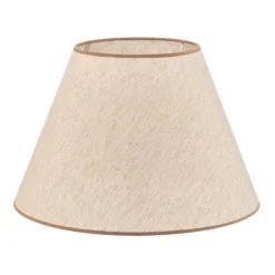 Pantalla Pseudosofia para lámpara de pie, color crudo/beige