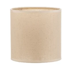 Pantalla Roller, beige, Ø 15 cm, altura 15 cm