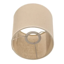Pantalla Roller, beige, Ø 15 cm, altura 15 cm