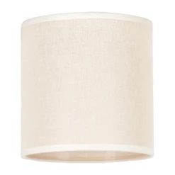 Pantalla Roller, beige, Ø 15 cm, altura 15 cm