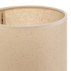 Pantalla Roller, beige, Ø 15 cm, altura 15 cm