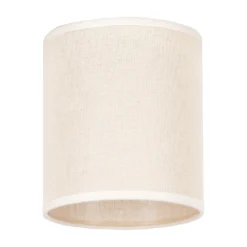 Pantalla Roller, beige, Ø 13 cm, altura 15 cm