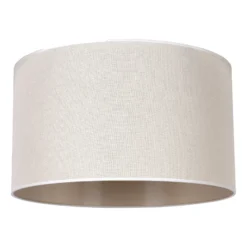 Pantalla Roller, beige, Ø 40 cm, altura 22 cm