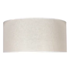 Pantalla Roller, beige, Ø 50 cm, altura 24 cm