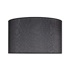 Pantalla Roller Ø 50 cm, negro/plateado