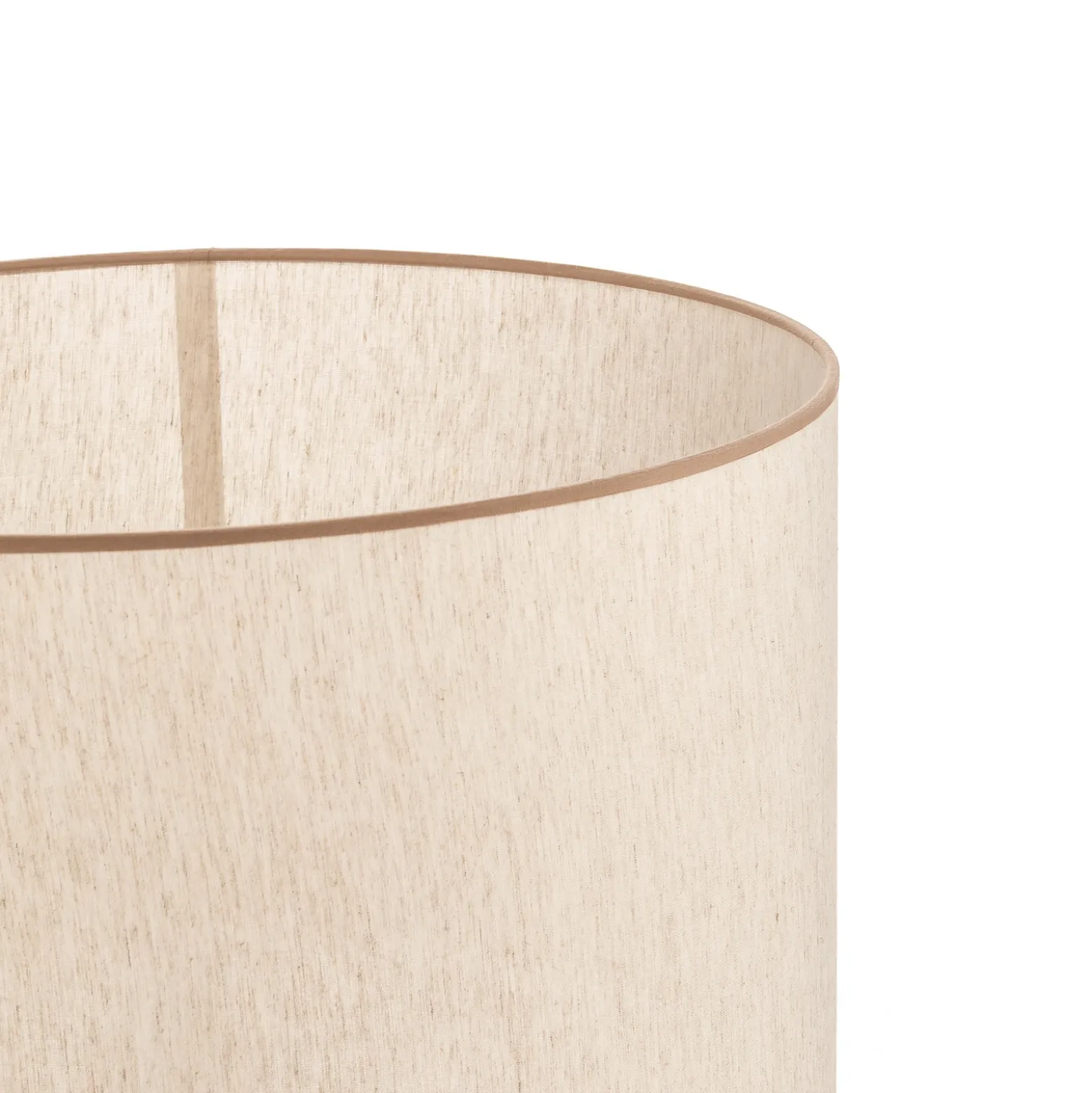 Pantalla Roller crudo/beige Ø 50 cm Altura 30 cm