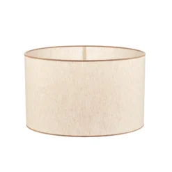 Pantalla Roller crudo/beige Ø 50 cm Altura 30 cm