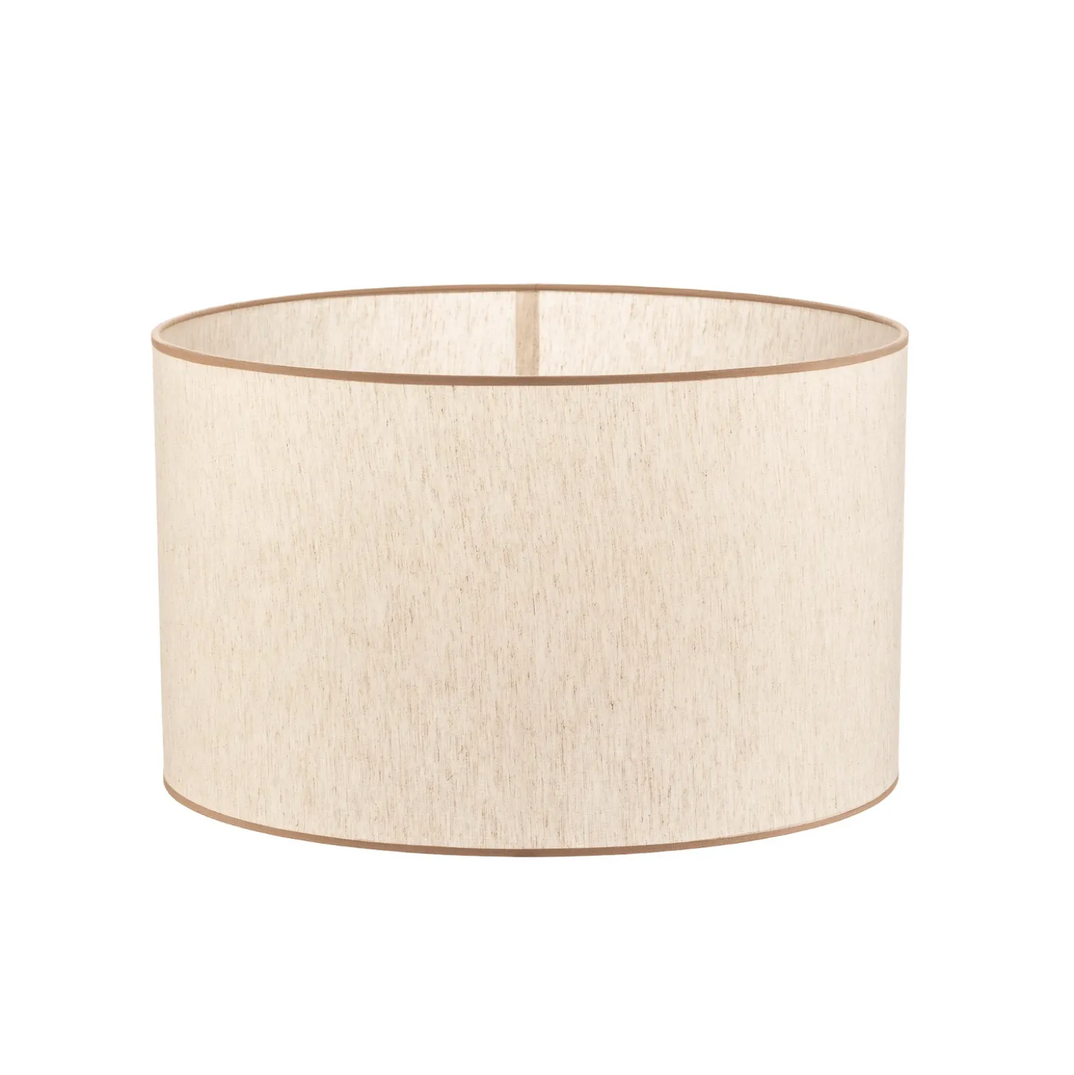 Pantalla Roller crudo/beige Ø 50 cm Altura 30 cm