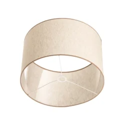 Pantalla Roller crudo/beige Ø 50 cm Altura 30 cm