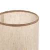 Pantalla Roller crudo/beige Ø 13 cm Altura 15 cm