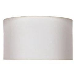 Pantalla Roller de algodón crudo Ø40cm Altura 22cm